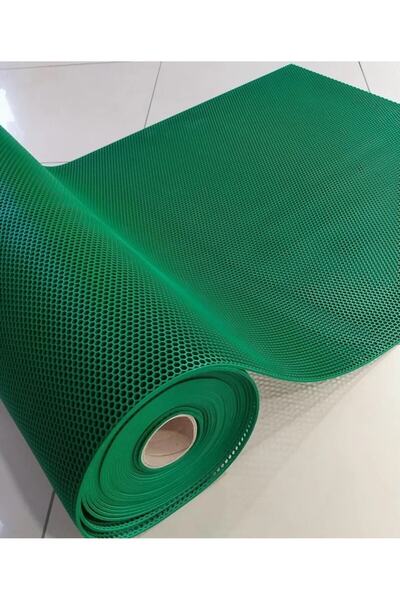 Edoplast 90cm X 8,5mt Yeşil Zmat Kaydırmaz Havuz Kenarı Paspası Yolluk Kaymaz...