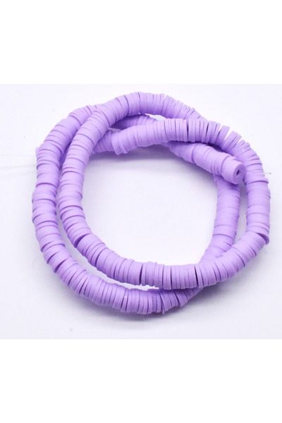 yiğit aksesuar Λιλά Fimo Beads - Σειρά 6 mm