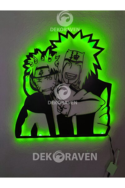 dekoraven Anime-naruto Led Işıklı Tablo