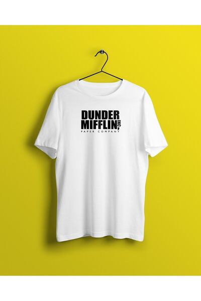 IvırZıvır Μπλουζάκι Unisex White The Office Printed