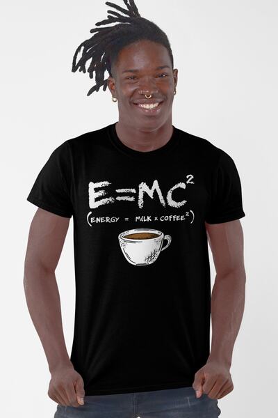 ROCKANDROLL Tricou cu mânecă scurtă Energetic Brown pentru bărbați