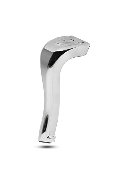 KARAKOÇ Metal Dekoratif 16 Cm Krom Koltuk,kanepe,mobilya Ayağı (4 ADET)