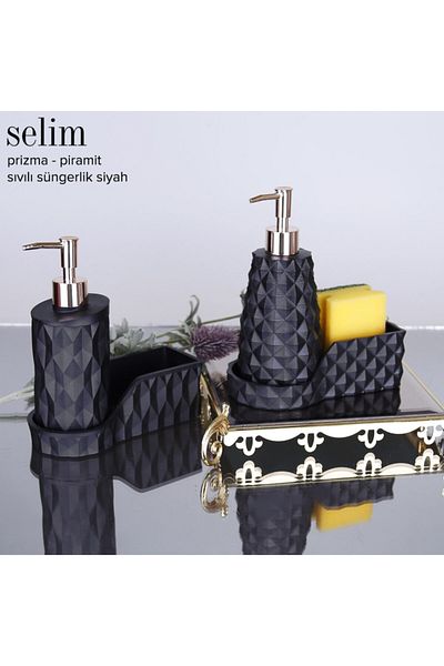 Selim Μαύρη Σφουγγαροθήκη - Σχεδιασμός Υγρού Πυραμίδας