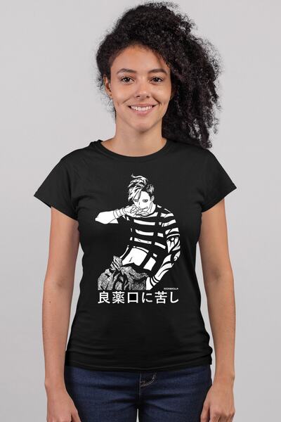 ROCKANDROLL Ženska crna manga majica kratkih rukava T-shirt