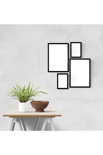 YED Frame Black Picture Poster Frame Set - 21X30 15X21 10X15