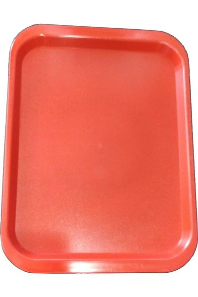 DENGE PAZARLAMA Red Self Service Tray 35X26 Tray Fast Food Tray