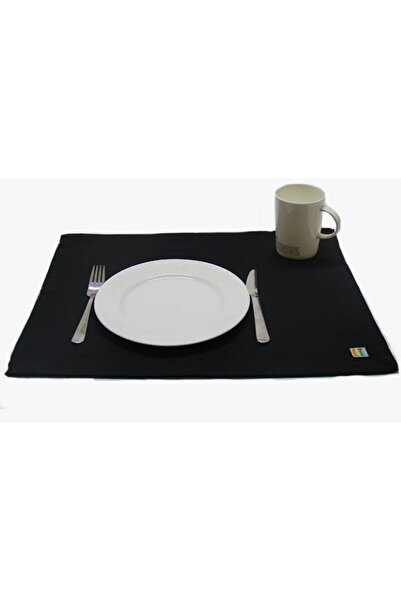 Çizgikare Serviciu american negru (4 bucăți)