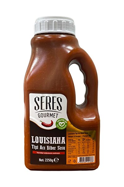 SERES GOURMET Seres Louisiana Tipi Acı Biber Sosu 2250 gr