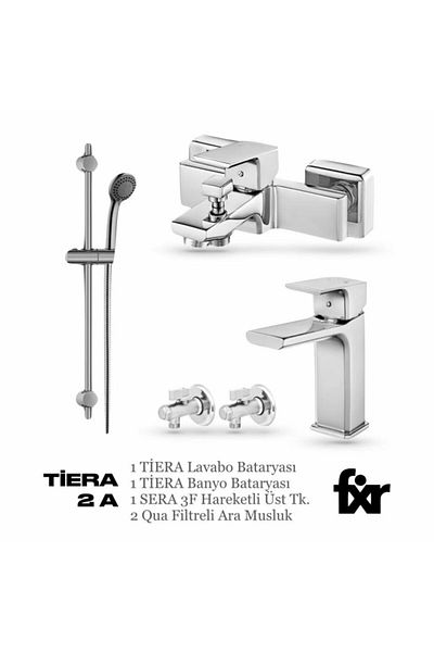 Eca Tiera Bathroom Set 2a