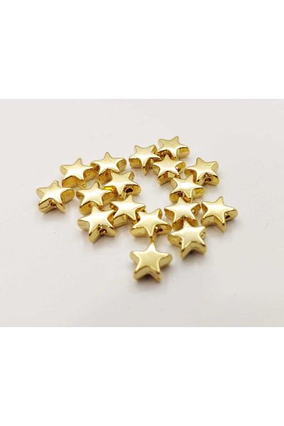 yiğit aksesuar Star Model Bracelet Κολιέ Anklet Spacer Επιχρυσωμένο 5 τεμάχια Προμήθειες κοσμημάτων