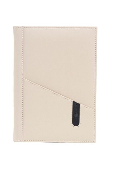 2K Leather Phone Case Cover Notebook Undated Plain 17x24 Cm