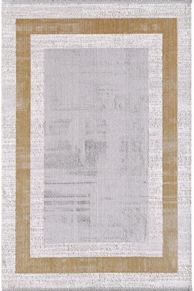 Artemis Halı Capella 6117c Krem Gold Modern Desen Makine Halısı