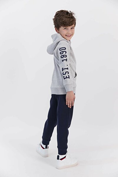 U.S. Polo Assn. Grimelange Boy's Zippered Tracksuit Set