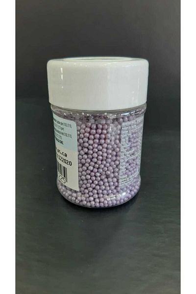 Dr. Gusto Dr Gusto 2mm Purple Beads Candy 45g