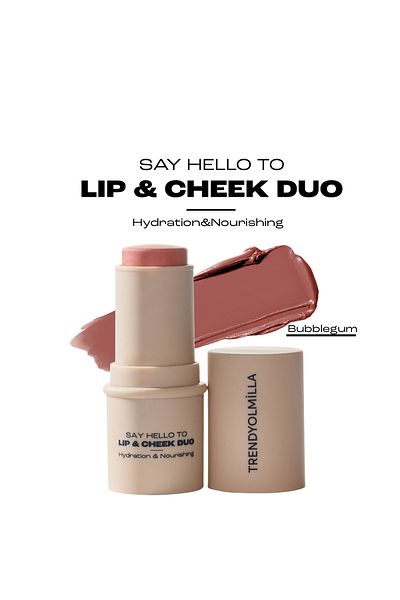 Trendyolmilla Beauty Lippen- und Cheek-Kaugummi in natürlicher Optik – Lippen- und Wangenfarbstoff TKZAW25LK00001