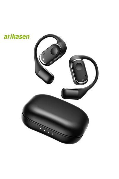 Choice black Open Ear Headphones Wireless Bluetooth 5.3 Earbuds with Earhooks Touch Control Clear Talk Deep