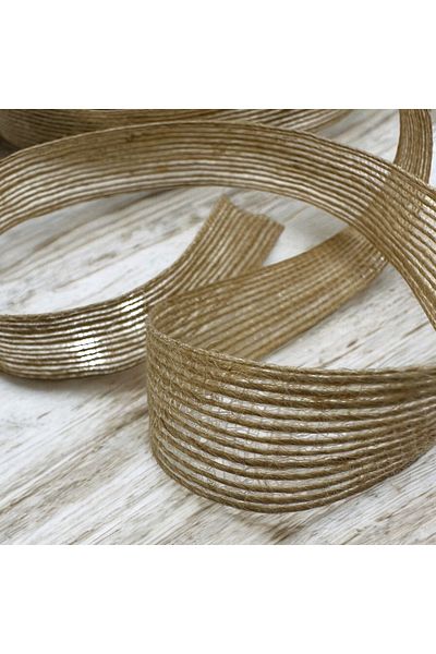 BukiroAtelier Ψάθινη κορδέλα 2 μέτρων - Κορδέλα γιούτα 1 cm 0,5 cm 2 cm