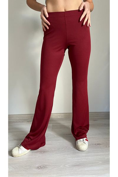 VOL High Waist Spanish Leg Jersey Pants