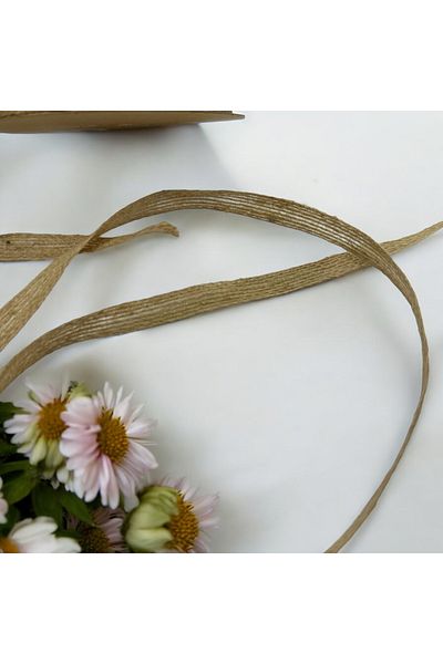 BukiroAtelier 2 Meter Wicker Ribbon - Ribbon Jute 1 cm 0.5 cm 2 cm