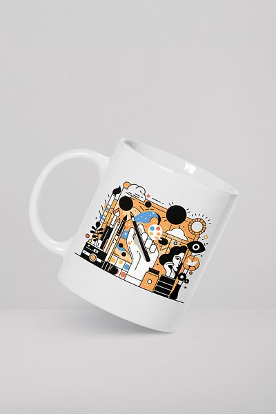 feinas Porcelain Mug Cup for Professions