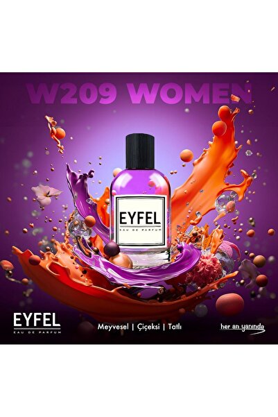Eyfel Parfüm Eyfel Kadın Parfüm W209 100 ml
