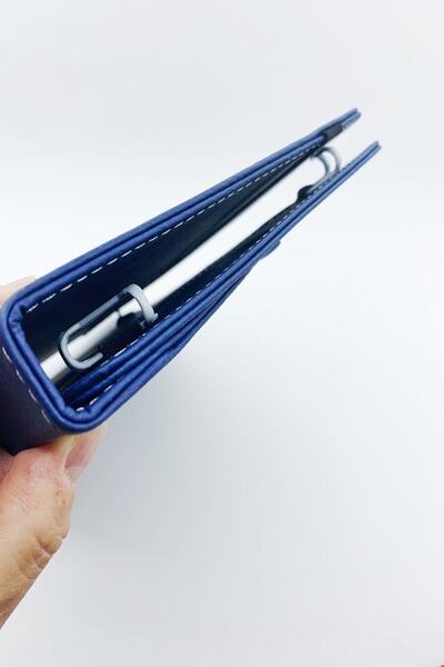 TEKNETSTORE Vorcom Sx Pro 64gb 10.1 Inch Uyumlu Deri Tablet Kılıf Sıtandlı 360° Dönebilen