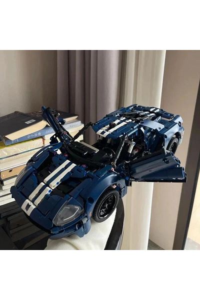 Choice 42154 GT Technical Classic Racing Car Building Blocks Set Expert Sport Vehicle Model Moc Bricks D...