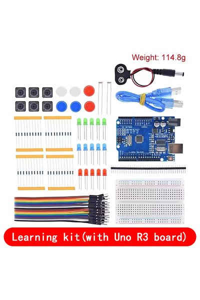 Si Tai&SH With Uno R3 Starter Kit For Uno R3 Mini Breadboard Led Jumper Wire Button For Arduino Diy Kit School