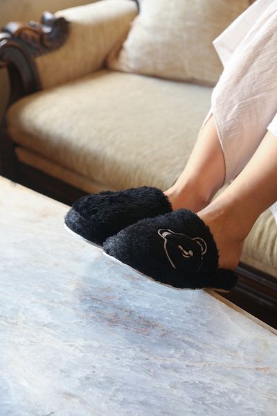 Comfy Steps Comfortable Winter House Slippers - Plush and Furry Casual Slippers