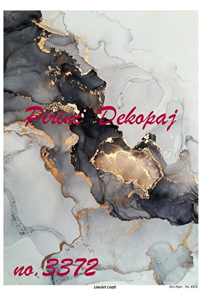 LİNEART Lineart Pirinç Dekopaj Kağıdı No:L3372- 29x42cm