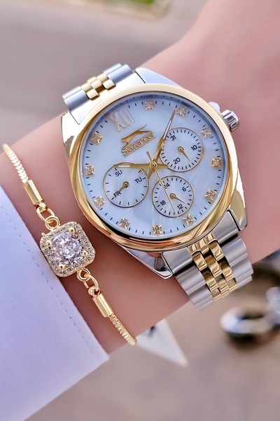 Slazenger Kadın Kol Saati ve Bileklik