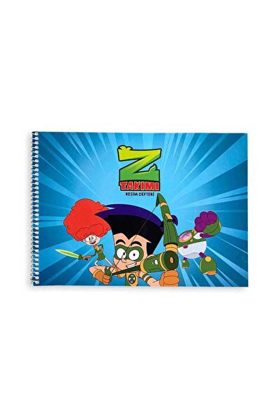 TRT Çocuk Set Z 17x24 Caiet de desen cu spirală 15 coli