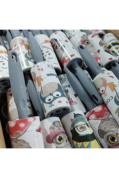 FRAME 34 5 Adet Tüy Toplayıcı Rulo 60 Yaprak Toplam 300 Yaprak - Köpek Tüyü Kedi Tüyü Toplama Rulosu