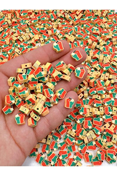 Ebruli Boncuk 10 مللي متر فلسطين قبضة الحرية الشكل فيمو الخرز صنع المجوهرات ا...