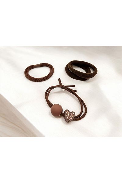 Tokkal 4-Piece Rubber Women's Buckle Set - Quad Rubber Buckle
