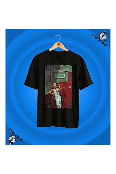 MarkaTurko Tricou negru Coca Cola Special Design-707-42
