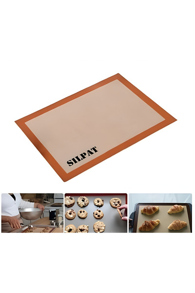 Best Pick حصيرة طهي مقاومة للحريق من السيليكون