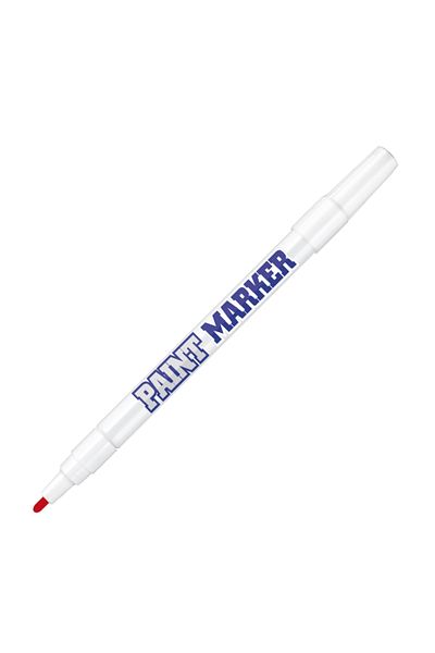 Bigpoint Round Tip Ink Paint Marker - Industrial Permanence, Red