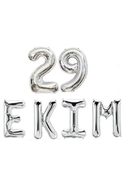 DÜVENCİ TİCARET 29 October Foil Ballon Set