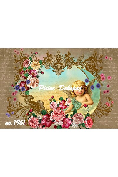 LİNEART ورق ديكوباج نحاسي Lineart رقم: L1961 - 29x42 سم