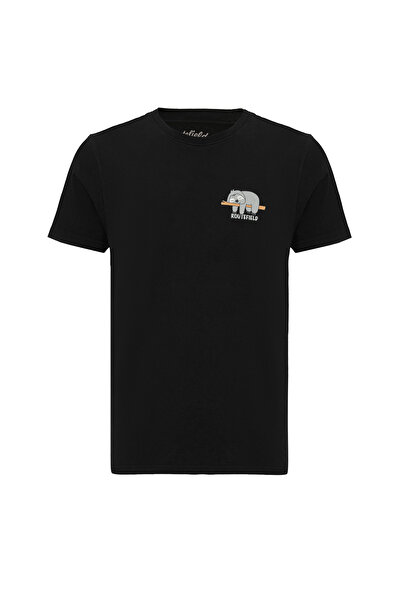 ROUTEFIELD Ανδρικό μπλουζάκι Torin ΜΑΥΡΟ ΑΝΔΡΙΚΟ ΜΠΛΟΥΖΑ RFTORIN24