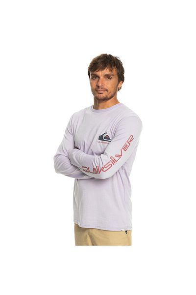 Quiksilver تي شيرت رجالي بشعار Omni