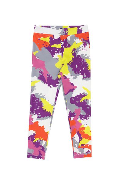 U.S. Polo Assn. Girl's Pistachio Green Sweatpants 50284343 -Vr087