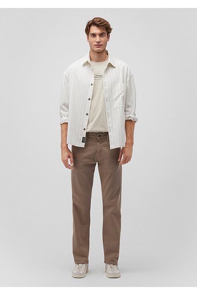 Mavi Hunter Dark Beige Comfort Gabardine kalhoty 0020232492