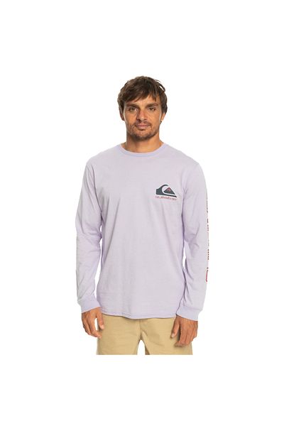 Quiksilver تي شيرت رجالي بشعار Omni