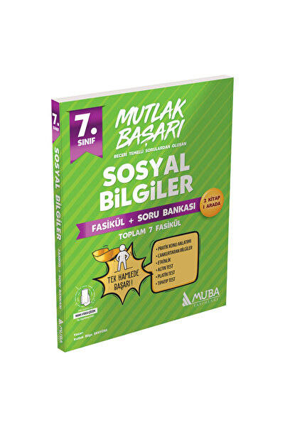 Muba Yayınları MB 7.Sınıf Sosyal Bilgiler Fasikül + Soru Bankası