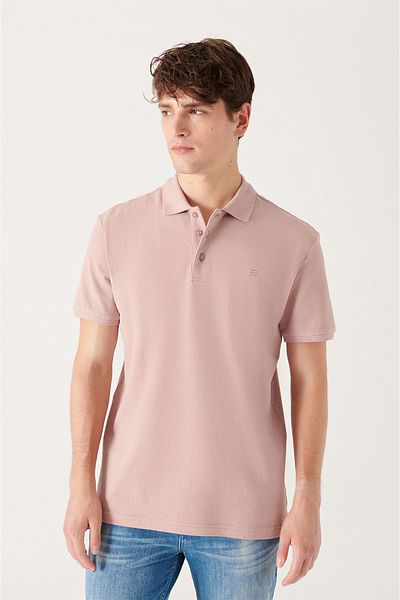 Avva Ανδρική πούδρα 100% βαμβάκι Cool Holding Polo T-shirt E 001004