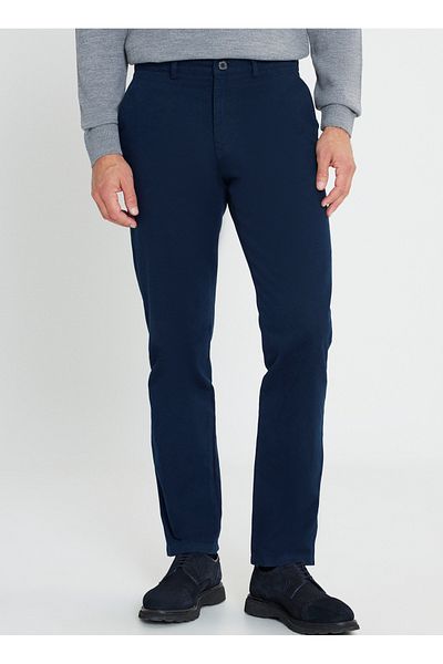 ALTINYILDIZ CLASSICS Altınyıldız Classics Normal Waist Comfort Fit Navy Blue Ανδρικό παντελόνι ACE012510181_ΠΑΝΤΕΛΟΝΙ ΠΛΕΥΡΑΣ ΤΣΕΠΗ