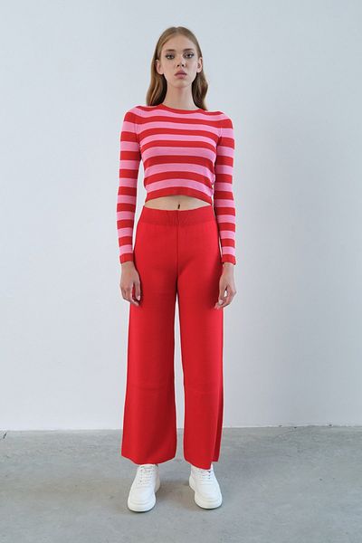 PARKhande Red Striped Knitwear