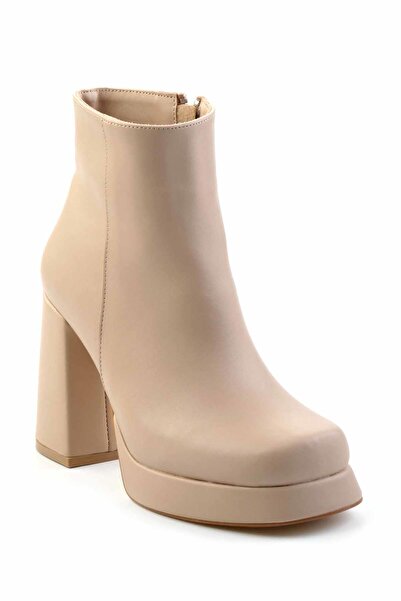 Bambi Nude  Kadın Bot & Bootie K02823053009